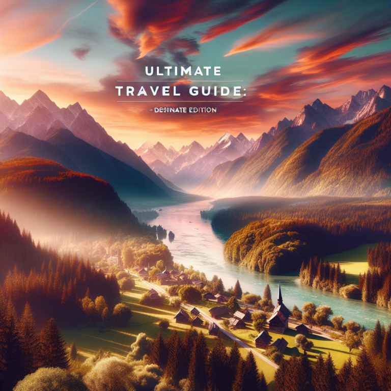 Ultimate Travel Guide: [Destination] Edition
