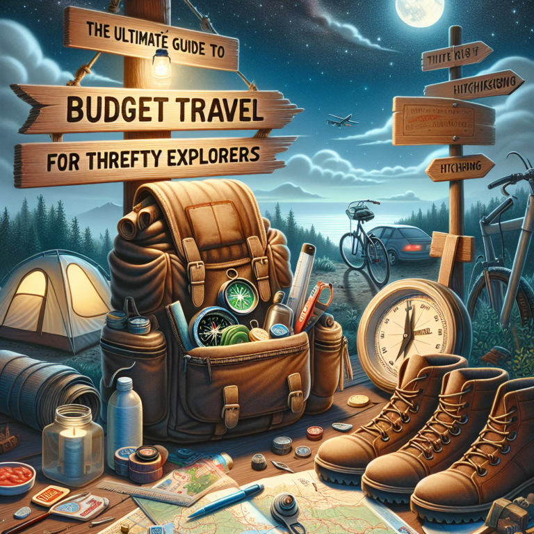 The Ultimate Guide to Budget Travel: Tips and Tricks for Thrifty Explorers