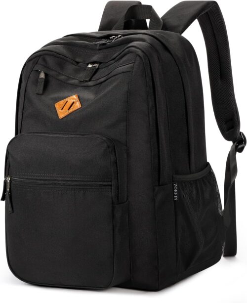 ZORFIN 26L Backpack for College, and Travel: Water Resistant Bookbag