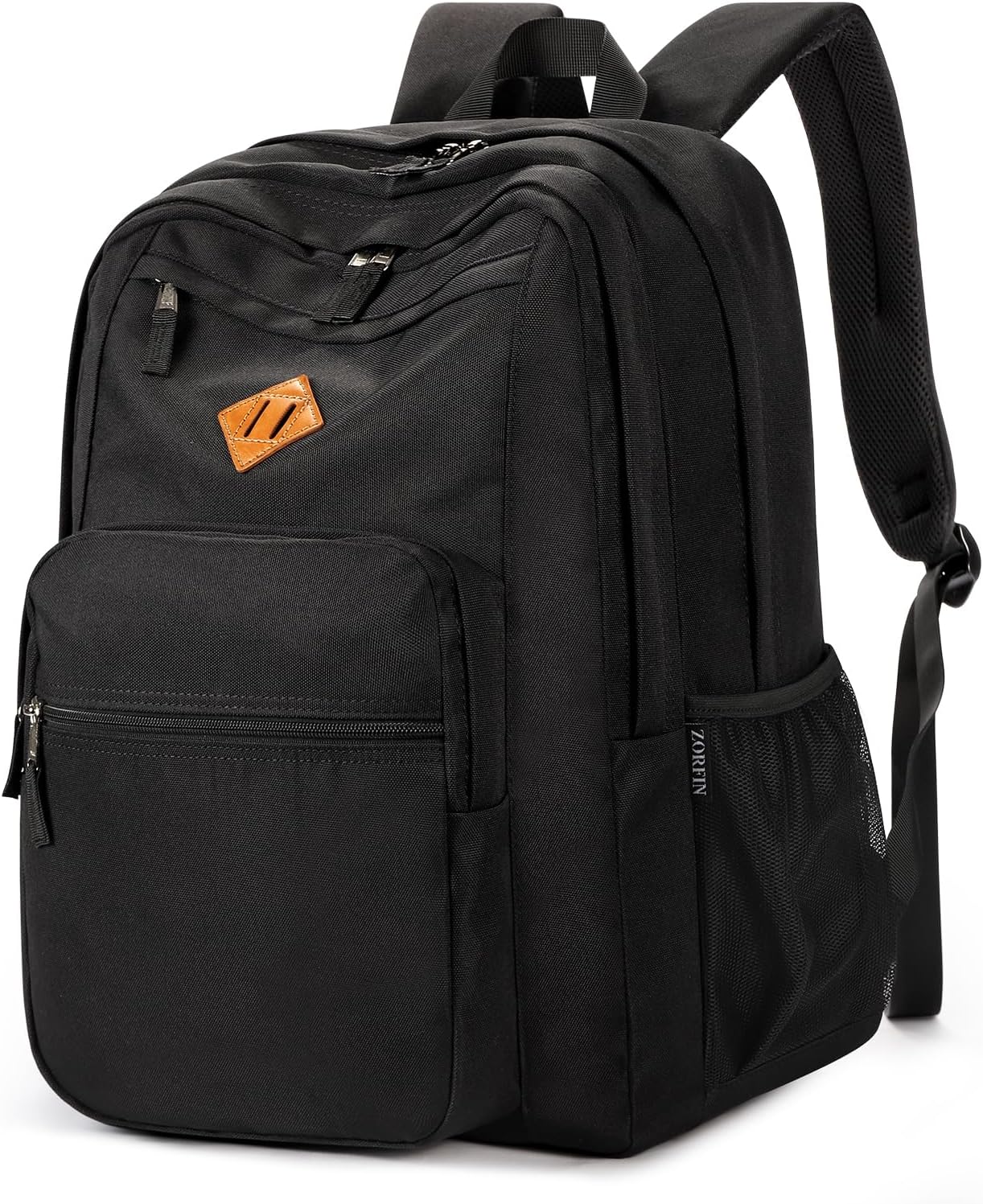 ZORFIN 26L Backpack for College, and Travel: Water Resistant Bookbag