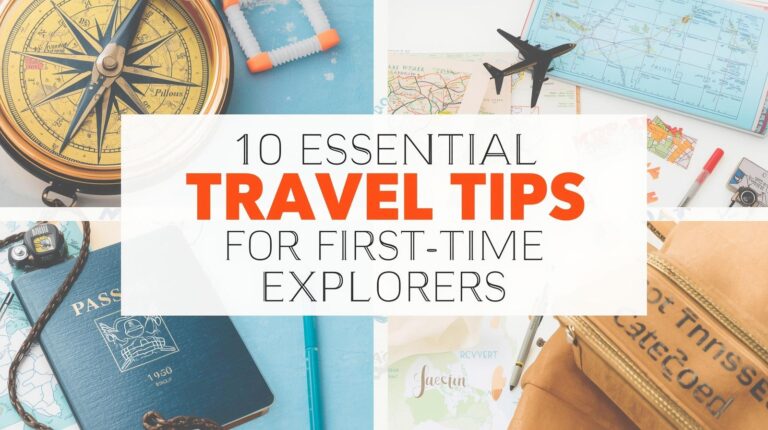 10 Essential Travel Tips for First-Time Explorers