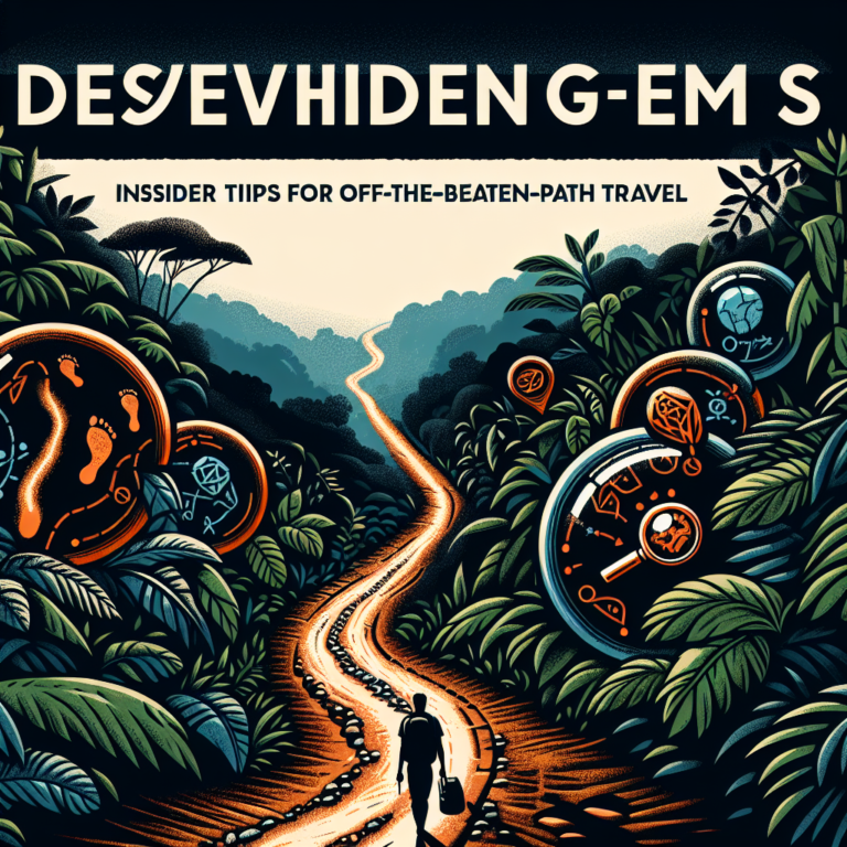 Discover Hidden Gems: Insider Tips for Off-the-Beaten-Path Travel