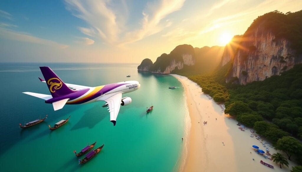 Thailand Flight plane