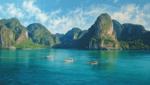 limestone cliffs Phuket