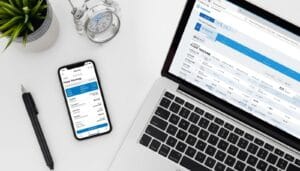 Smartphone-showing-flight-price Travel