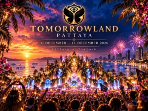 Tomorrowland Pattaya Thailand 2026 — 11-13 December at Wisdom Valley